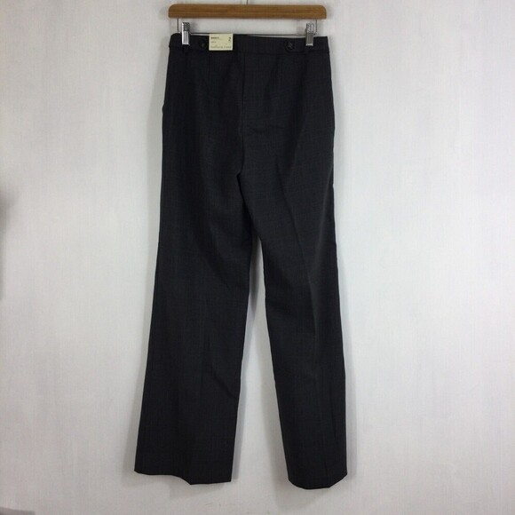 Van Heusen Studio Womens Modern Fit Stretch Trouser Leg Dress Pants Charcoal 2R - Picture 5 of 10